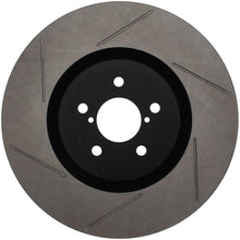 गैलरी व्यूवर में इमेज लोड करें, StopTech Power Slot 04 STi Front Right SportStop Slotted Rotor