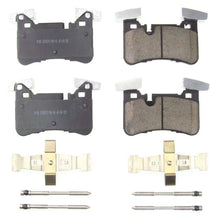 Carica l&#39;immagine nel visualizzatore di Gallery, Power Stop 2012 Mercedes-Benz C63 AMG Rear Z17 Evolution Ceramic Brake Pads w/Hardware