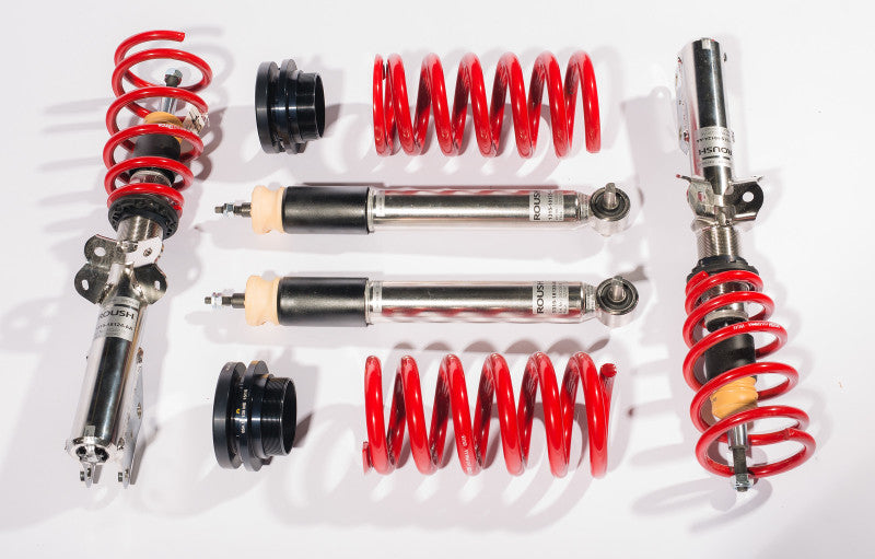 ROUSH 2015-2019 Ford Mustang 5.0L Single Adjustable Coil Over Kit (Excl. MagneRide Suspension) - 2to4wheels