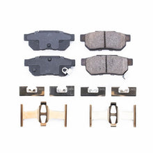 Laden Sie das Bild in den Galerie-Viewer, Power Stop 86-01 Acura Integra Rear Z17 Evolution Ceramic Brake Pads w/Hardware