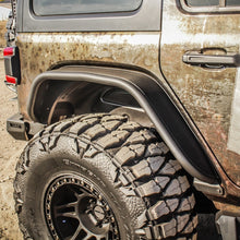 गैलरी व्यूवर में इमेज लोड करें, Westin/Snyper 18-20 Jeep Wrangler Tube Fenders - Rear - Textured Black - 2to4wheels