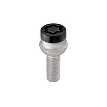 Laden Sie das Bild in den Galerie-Viewer, McGard Wheel Lock Bolt Set - 4pk. (Radius Seat) M14X1.5 / 17mm Hex / 26.7mm Shank Length - Black