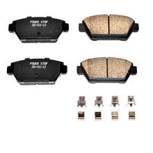 Cargar imagen en el visor de la galería, Power Stop 90-94 Eagle Talon Rear Z17 Evolution Ceramic Brake Pads w/Hardware