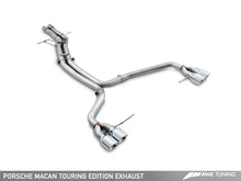 Charger l&#39;image dans la galerie, AWE Tuning Porsche Macan Touring Edition Exhaust System - Diamond Black 102mm Tips