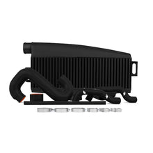 Laden Sie das Bild in den Galerie-Viewer, Mishimoto Subaru 02-07 WRX/04-07 STi Top-Mount Intercooler Kit - Powder Coated Black &amp; Black Hoses
