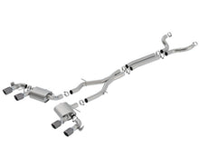 Charger l&#39;image dans la galerie, Borla 17-18 Chevrolet Camaro ZL1 6.2L V8 Atak Catback Exhaust w/ Dual Mode Valves CF Black Anod