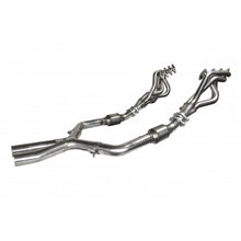 Laden Sie das Bild in den Galerie-Viewer, Kooks 05-10 Ford Mustang GT Manual 1 5/8in x 2 1/2in SS Long Tube Headers and OEM Catted SS X Pipe