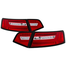 Laden Sie das Bild in den Galerie-Viewer, Spyder 09-12 Audi A6 LED Tail Lights - Red Clear (ALT-YD-AA609-LED-RC)