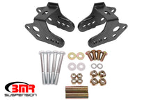 Load image into Gallery viewer, BMR 79-04 Ford Mustang Control Arm Relocation Bracket - Black Hammertone - 2to4wheels
