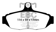 Carica l&#39;immagine nel visualizzatore di Gallery, EBC 87-93 Ford Mustang 5.0 Yellowstuff Rear Brake Pads