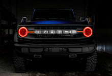 Laden Sie das Bild in den Galerie-Viewer, Oracle 21-22 Ford Bronco Headlight Halo Kit w/DRL Bar - Base Headlights ColorSHIFT -w/Simple Control