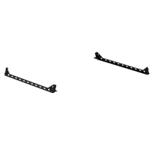 Laden Sie das Bild in den Galerie-Viewer, Road Armor TRECK Dual Lower 6-1/2ft Bed Accessory Rail Mounts - Tex Blk (Pair)