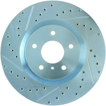 Laden Sie das Bild in den Galerie-Viewer, StopTech Select Sport Nissan Slotted and Drilled Right Front Rotor