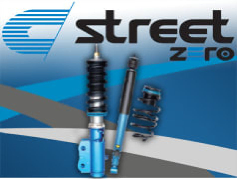 Cusco Street Zero-A 05-07 Subaru GDB STi 40-Way Adj FR-Pillow Upper Mount RR-Rubber Mount Coilovers