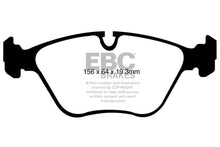 Carica l&#39;immagine nel visualizzatore di Gallery, EBC 10-14 BMW X5 4.4 Twin Turbo (50) Greenstuff Front Brake Pads