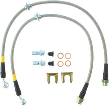 Charger l&#39;image dans la galerie, StopTech 02-07 WRX Stainless Steel Rear Brake Lines