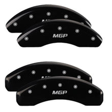 Charger l&#39;image dans la galerie, MGP 4 Caliper Covers Engraved Front &amp; Rear MGP Black Finish Silver Char 2019 Toyota CH-R