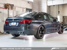 Cargar imagen en el visor de la galería, AWE Tuning BMW F10 M5 Touring Edition Axle-Back Exhaust Chrome Silver Tips