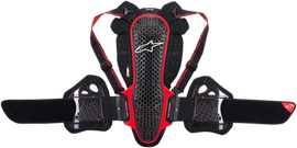 ALPINESTARS Nucleon KR-3 Back Protector - Black/Red - Small 6504718-13-S