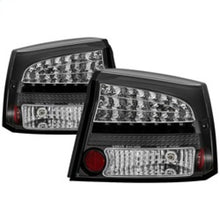 Laden Sie das Bild in den Galerie-Viewer, Spyder Dodge Charger 06-08 LED Tail Lights Black ALT-YD-DCH05-LED-BK