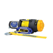 Carica l&#39;immagine nel visualizzatore di Gallery, Superwinch 3500 LBS 12 VDC 3/16in x 50ft Synthetic Rope Terra 35SR Winch