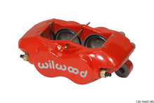गैलरी व्यूवर में इमेज लोड करें, Wilwood Caliper-Forged DynaliteI w/Dust Seal-Red 1.75in Pistons .81in Disc