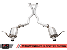 Cargar imagen en el visor de la galería, AWE Tuning 2020 Jeep Grand Cherokee SRT/Trackhawk Touring Edition Exhaust - Use w/Stock Tips