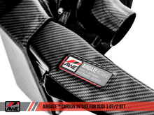 Charger l&#39;image dans la galerie, AWE Tuning Audi B9 S4/S5 3.0T Carbon Fiber AirGate Intake w/ Lid