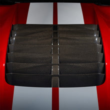 Charger l'image dans la galerie, Ford Racing 20-21 Mustang GT500 Carbon Fiber Hood Vent Kit
