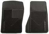 Husky Liners 1998-2003 Dodge Durango/2001-04 Chevy S-10 Pickup Heavy Duty Black Front Floor Mats