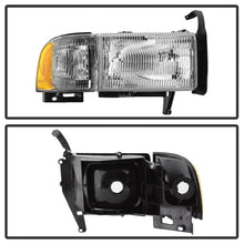 Carica l&#39;immagine nel visualizzatore di Gallery, xTune 94-01 Dodge Ram 1500 (Excl Sport) OEM Style Headlight w/Corner - OEM Right (HD-JH-DR94-OE-R)