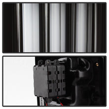 Carica l&#39;immagine nel visualizzatore di Gallery, Spyder 07-16 Jeep Wrangler Version 2 Light Bar LED Tail Lights - Black (ALT-YD-JWA07V2-LBLED-BK)