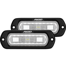 Laden Sie das Bild in den Galerie-Viewer, Rigid Industries SR-L Series Flush Mount LED Spreader Pair w/ White Halo - Universal