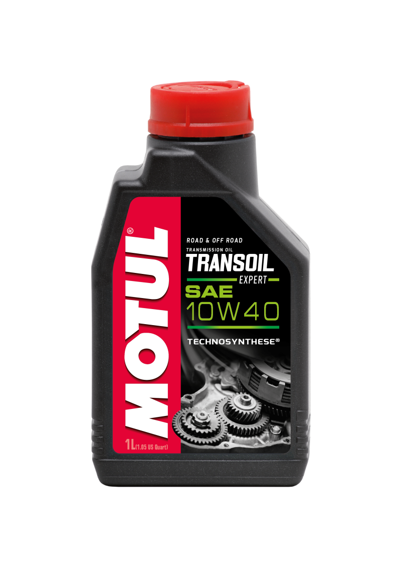 Motul 1L Powersport TRANSOIL Expert SAE 10W40 Technosynthese Fluid for Gearboxes - Single image 1