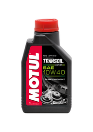 Motul 1L Powersport TRANSOIL Expert SAE 10W40 Technosynthese Fluid for Gearboxes - Single image 1