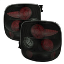 Charger l&#39;image dans la galerie, Spyder Chevy Silverado Stepside 99-04 Euro Style Tail Lights Black Smoke ALT-YD-CS99STS-BSM