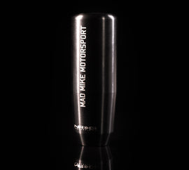 NRG Universal Shift Knob - Heavy Weight - Mad Mike Signature Short Shifter - Black Chrome - 2to4wheels