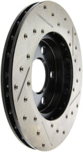 Carica l&#39;immagine nel visualizzatore di Gallery, StopTech Slotted &amp; Drilled Sport Brake Rotor