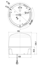 गैलरी व्यूवर में इमेज लोड करें, Hella Led Lamp 12/24V Amber Fix Mounting 2Rl