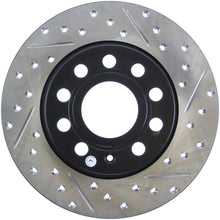 Carica l&#39;immagine nel visualizzatore di Gallery, StopTech Slotted &amp; Drilled Sport Brake Rotor