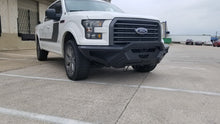 Carica l'immagine nel visualizzatore di Gallery, Road Armor 15-17 Ford F150 SPARTAN Front Bumper Bolt-On Pre-Runner Guard - Tex Blk