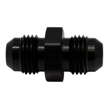 गैलरी व्यूवर में इमेज लोड करें, DeatschWerks 6AN Male Flare to 6AN Male Flare Coupler - Anodized Matte Black