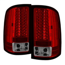 Carica l&#39;immagine nel visualizzatore di Gallery, Spyder GMC Sierra 07-13 (Not 3500 Dually 4 Rear Wheels)LED Tail Lights Red Clear ALT-YD-GS07-LED-RC