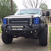 गैलरी व्यूवर में इमेज लोड करें, Road Armor 08-13 GMC 1500 Stealth Front Winch Bumper w/Pre-Runner Guard - Tex Blk