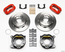गैलरी व्यूवर में इमेज लोड करें, Wilwood Forged Dynalite P/S Park Brake Kit Red New Big Ford 2.50in Offset