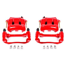Carica l&#39;immagine nel visualizzatore di Gallery, Power Stop 05-14 Ford Mustang Front Red Calipers w/Brackets - Pair