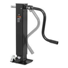 Load image into Gallery viewer, Curt Direct-Weld Square Jack w/Side Handle (12000lbs 12-1/2in Travel)