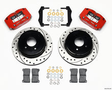 गैलरी व्यूवर में इमेज लोड करें, Wilwood Dynapro Radial Rear Kit 12.19in Drilled Red 2004-2006 Pontiac GTO