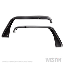 गैलरी व्यूवर में इमेज लोड करें, Westin 18-20 Jeep Wrangler JL / 20 Gladiator Tube Fenders - Front - Textured Black - 2to4wheels