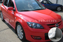Charger l'image dans la galerie, Rally Armor 2004-2009 Mazda3/Speed 3 Basic Black Mud Flap w/ Black Logo